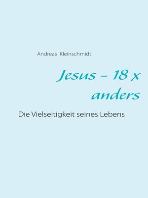 cover image of Jesus--18 x anders